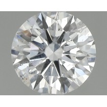 0.76 Carat D-SI1 Round Natural Diamond
