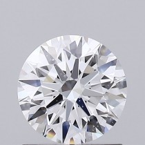 Lab Created 0.91 Carat D-SI1 Round Diamond Lab Created 0.91 Carat D-SI1 Round Diamond
