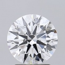 Lab Created 2.00 Carat D-SI1 Round Diamond