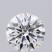 Lab Created 2.00 Carat D-SI1 Round Diamond