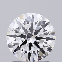 Lab Created 1.67 Carat D-VS2 Round Diamond