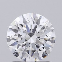 Lab Created 1.70 Carat D-SI2 Round Diamond
