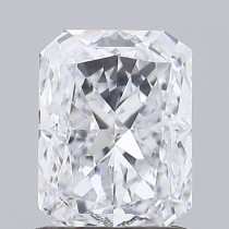 Lab Created 0.80 Carat D-VS1 Radiant Cut Diamond