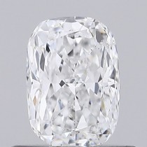 Lab Created 0.57 Carat D-VS2 Cushion Cut Diamond Lab Created 0.57 Carat D-VS2 Cushion Cut Diamond