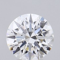 Lab Created 2.06 Carat E-SI1 Round Diamond