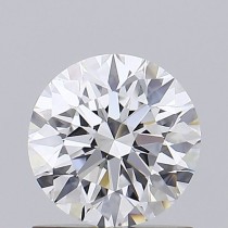 Lab Created 0.93 Carat D-VS2 Round Diamond