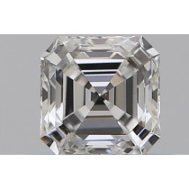 0.47 Carat G-VS2 Asscher Cut Natural Diamond