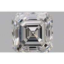 0.51 Carat F-VS2 Asscher Cut Natural Diamond