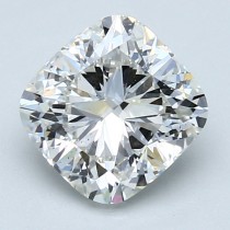 Lab Created 2.16 Carat G-VS2 Cushion Cut Diamond