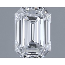 0.88 Carat E-VVS1 Emerald Cut Natural Diamond Certified By GIA 0.88 Carat E-VVS1 Emerald Cut Natural Diamond Certified By GIA