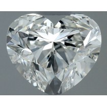 0.81 Carat H-VS2 Heart Shaped Natural Diamond