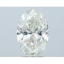 3.06 Carat I-SI2 Oval Natural Diamond 3.06 Carat I-SI2 Oval Natural Diamond