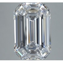 4.01 Carat D-VVS2 Emerald Cut Natural Diamond