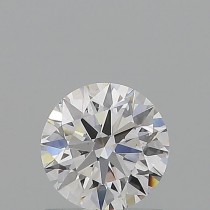 0.89 Carat D-SI1 Round Natural Diamond