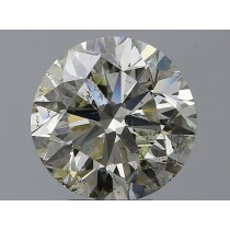 4.10 Carat K-SI2 Round Natural Diamond 4.10 Carat K-SI2 Round Natural Diamond