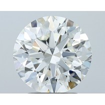 2.70 Carat G-VS1 Round Natural Diamond Certified By HRD