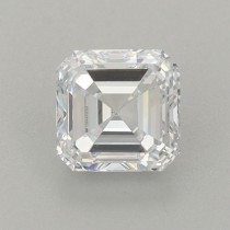 Lab Created 0.79 Carat F-VS2 Asscher Cut Diamond Lab Created 0.79 Carat F-VS2 Asscher Cut Diamond