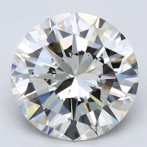 2.78 Carat K-VVS1 Round Natural Diamond 2.78 Carat K-VVS1 Round Natural Diamond