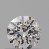 0.36 Carat D-I1 Round Natural Diamond