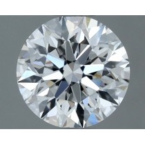 0.60 Carat D-VS1 Round Natural Diamond