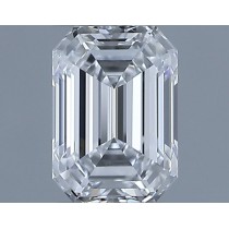 0.44 Carat D-VVS2 Emerald Cut Natural Diamond Certified By GIA 0.44 Carat D-VVS2 Emerald Cut Natural Diamond Certified By GIA