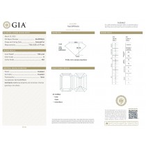 1.50 Carat G-VS2 Emerald Cut Natural Diamond 1.50 Carat G-VS2 Emerald Cut Natural Diamond