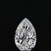 2.52 Carat D-VVS1 Pear Shaped Natural Diamond