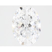 Lab Created 1.44 Carat D-VS1 Oval Diamond
