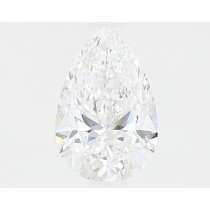 Lab Created 0.90 Carat D-VS1 Pear Shaped Diamond