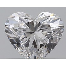 0.39 Carat D-VS2 Heart Shaped Natural Diamond 0.39 Carat D-VS2 Heart Shaped Natural Diamond