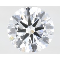 Lab Created 1.24 Carat D-VS1 Round Diamond