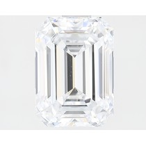 Lab Created 1.50 Carat D-VS1 Emerald Cut Diamond