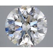 2.83 Carat H-I1 Round Natural Diamond 2.83 Carat H-I1 Round Natural Diamond