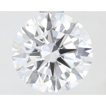 Lab Created 1.21 Carat D-VS1 Round Diamond
