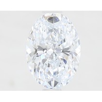 Lab Created 1.28 Carat F-VVS2 Oval Diamond