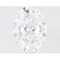 Lab Created 1.29 Carat D-VS1 Oval Diamond