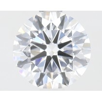 Lab Created 1.24 Carat D-VS1 Round Diamond