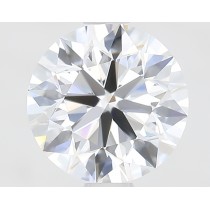 Lab Created 1.24 Carat D-VVS2 Round Diamond