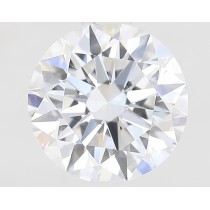 Lab Created 1.31 Carat D-VVS1 Round Diamond