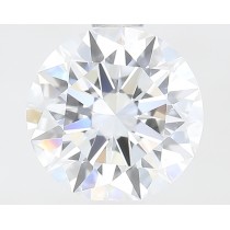 Lab Created 1.31 Carat D-VVS1 Round Diamond