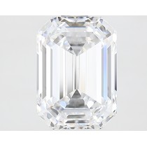 Lab Created 2.12 Carat D-VVS2 Emerald Cut Diamond