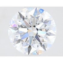 Lab Created 1.22 Carat D-VVS2 Round Diamond