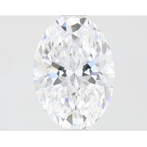 Lab Created 1.22 Carat E-VVS2 Oval Diamond