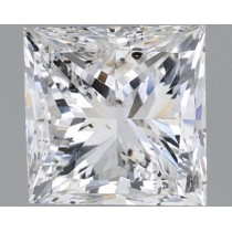 1.50 Carat H-I1 Princess Cut Natural Diamond