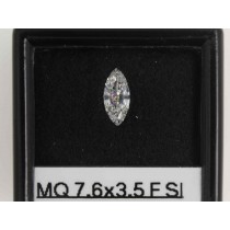 0.33 Carat F-SI1 Marquise Cut Natural Diamond 0.33 Carat F-SI1 Marquise Cut Natural Diamond