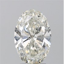 3.21 Carat I-SI2 Oval Natural Diamond
