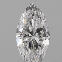 0.09 Carat D-VS2 Marquise Cut Natural Diamond