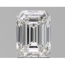 2.01 Carat F-VVS2 Emerald Cut Natural Diamond