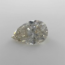 1.01 Carat K-VVS2 Pear Shaped Natural Diamond Certified By NONE