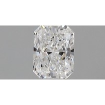 0.32 Carat F-VVS2 Radiant Cut Natural Diamond